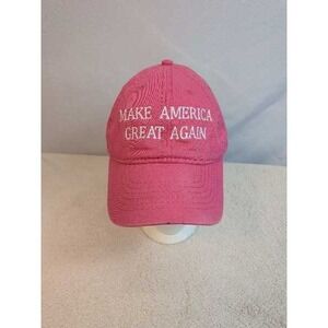 Jacobson‎ Hat MAGA 2020 Pink Embroidered Baseball Cap Adjustable Strap